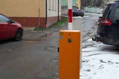 Automatická cestná závora Green s diaľkovým otváraním.