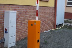 Automatická cestná závora Green s diaľkovým otváraním.