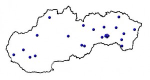 ADM Košice - ilustračná mapa pôsobnosti